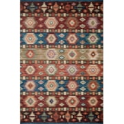 Turkish & Persian Kilim-Style Zion Fiesta / Multi Area Rug 18" x 18" Sample