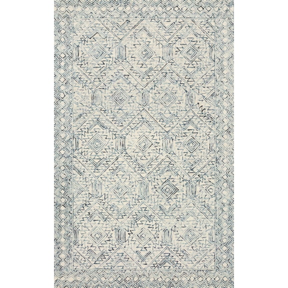 Loloi Ziva Contemporary Bluestone Area Rug
