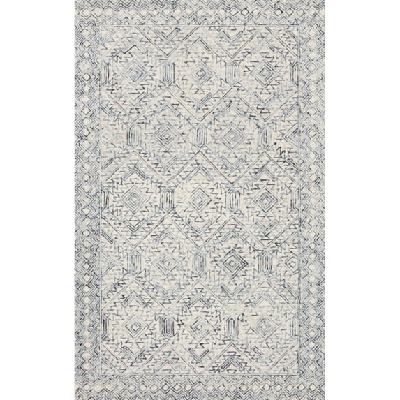 Loloi Ziva Contemporary Bluestone Area Rug