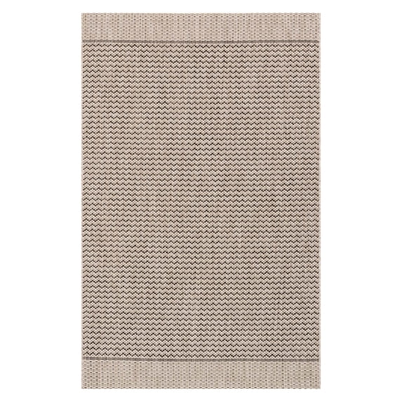 Loloi Isle 9'2" x 12'1" Rug in Gray and Black