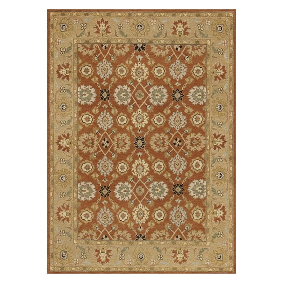Loloi Rugs Laurent 02RFMO Hand Knotted Wool Transitional Area Rug