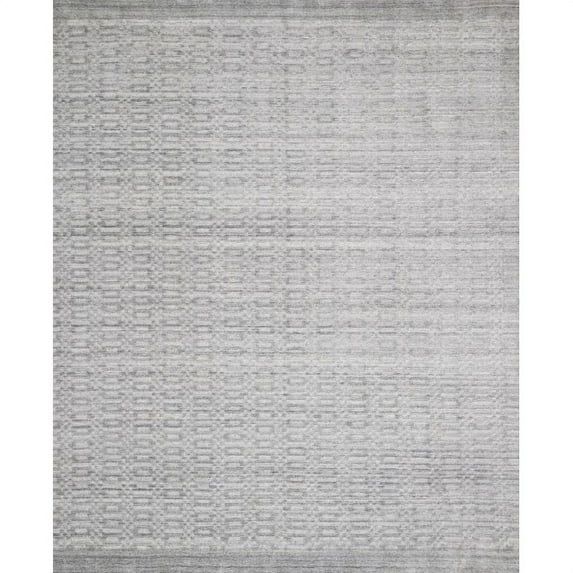 Loloi Lennon LEN-01 Contemporary Hand Loomed 2' x 3' Rectangle Rug in Silver (LENNLEN-01SI002030)