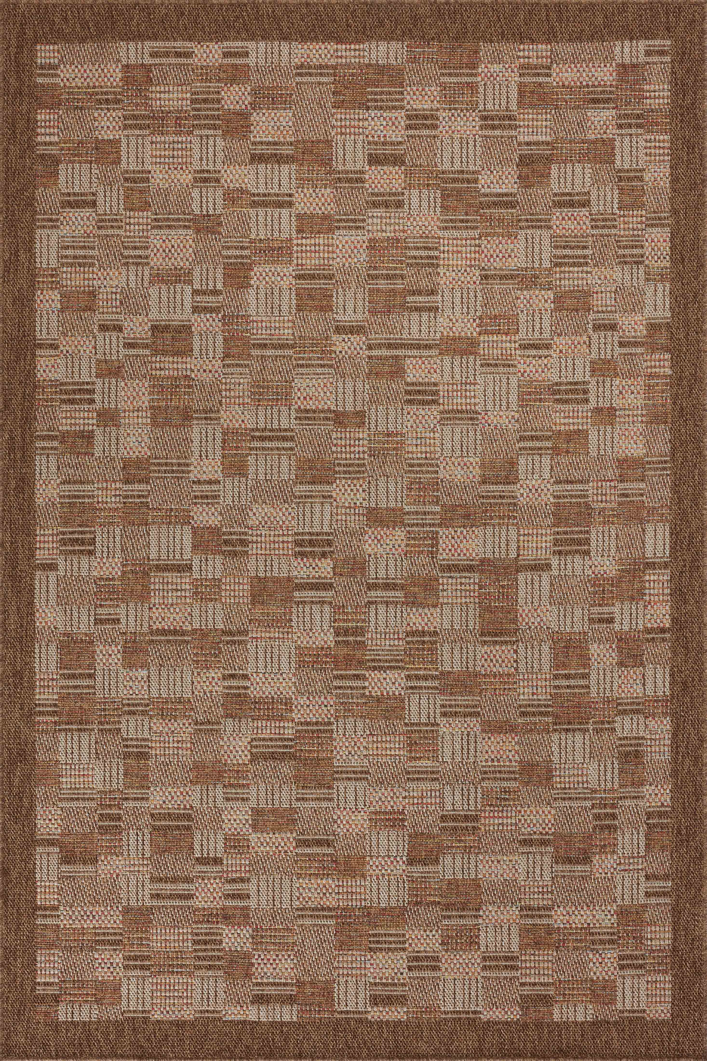 Loloi Merrick Chestnut / Fiesta 5' x 7'-7" Area Rug