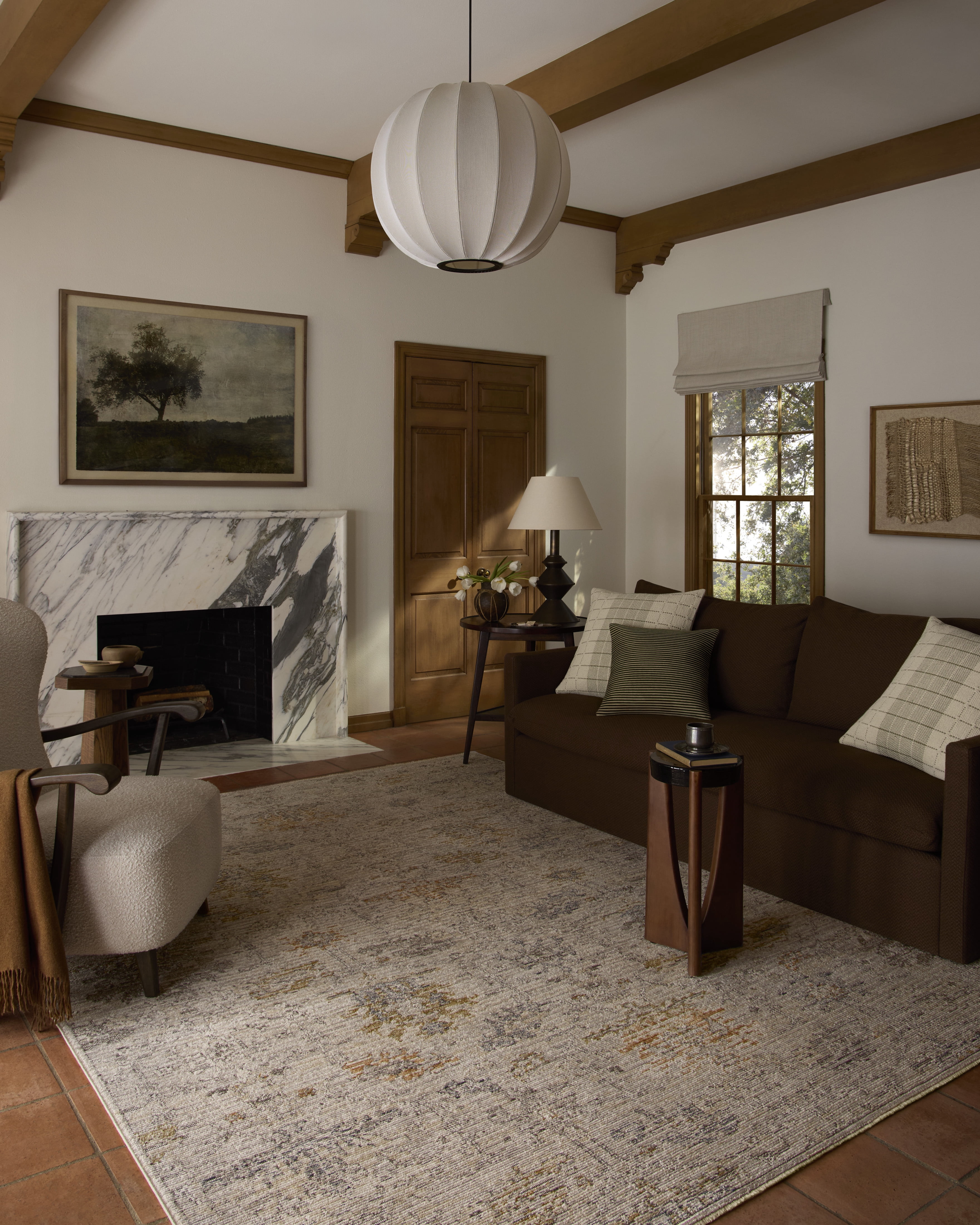 Loloi Milena Ivory / Granite 11'-6" x 15' Area Rug