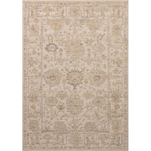 Loloi Milena Ivory / Sand 4'-0" x 7'-6" Area Rug