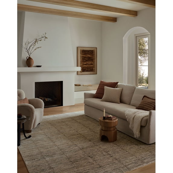 Loloi Nellie Beige / Fog 9'-6" x 13' Area Rug