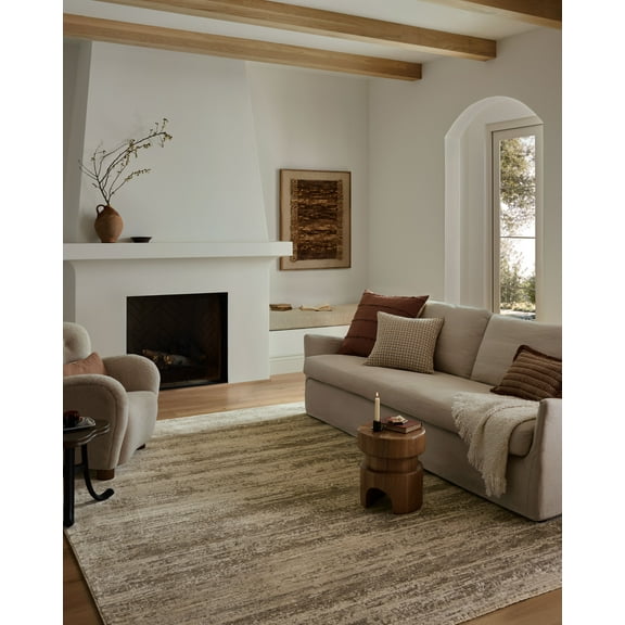 Loloi Nellie Ivory / Pebble 2'-0" x 3'-0" Area Rug