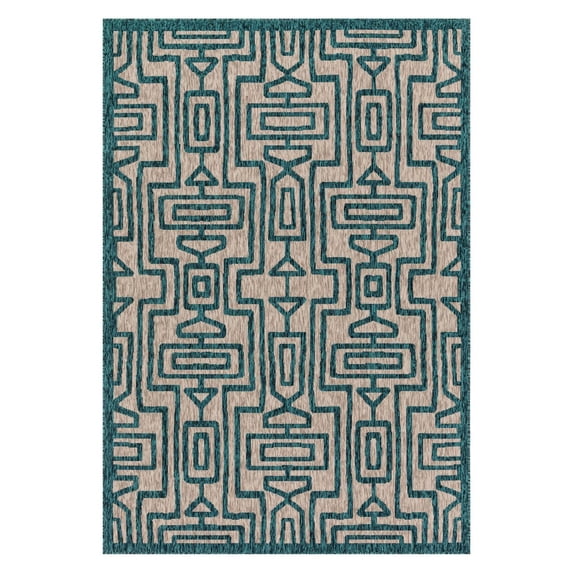 Loloi Newport NP-09-Grey-Teal-710x109 Area Rug