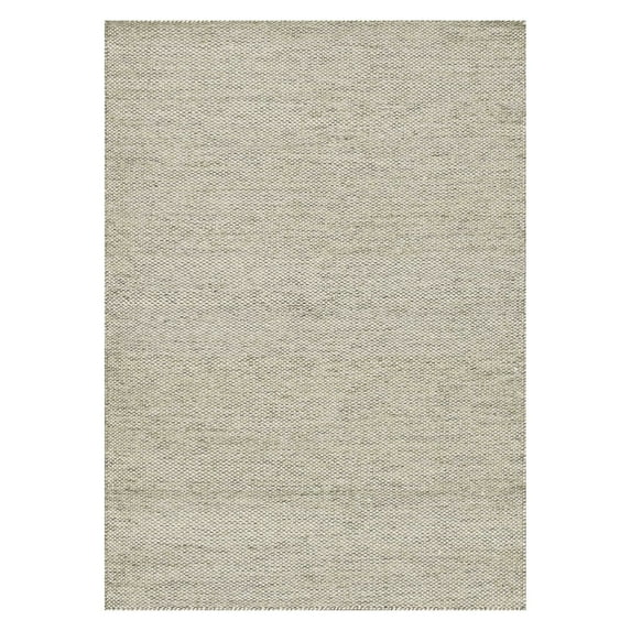 Loloi Oakwood 7'10" x 11' Hand Woven Wool Rug in Wheat