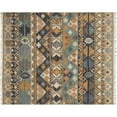 thumbnail image 1 of Loloi Owen 5' x 7'6" Transitional Jute Wool Rug in Ocean and Camel, 1 of 2