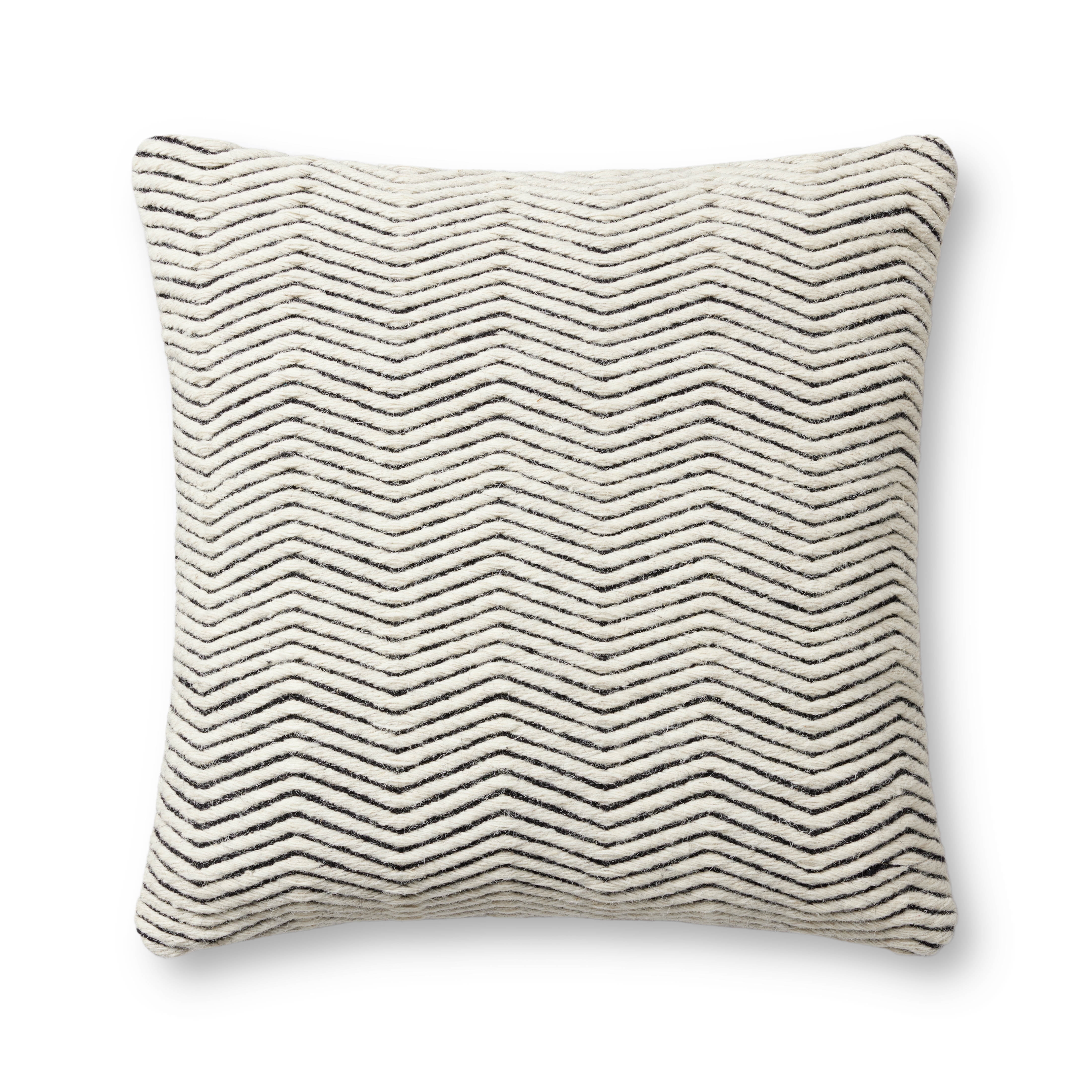 Loloi PL0120 Ivory 22'' x 22'' Decorative Pillow