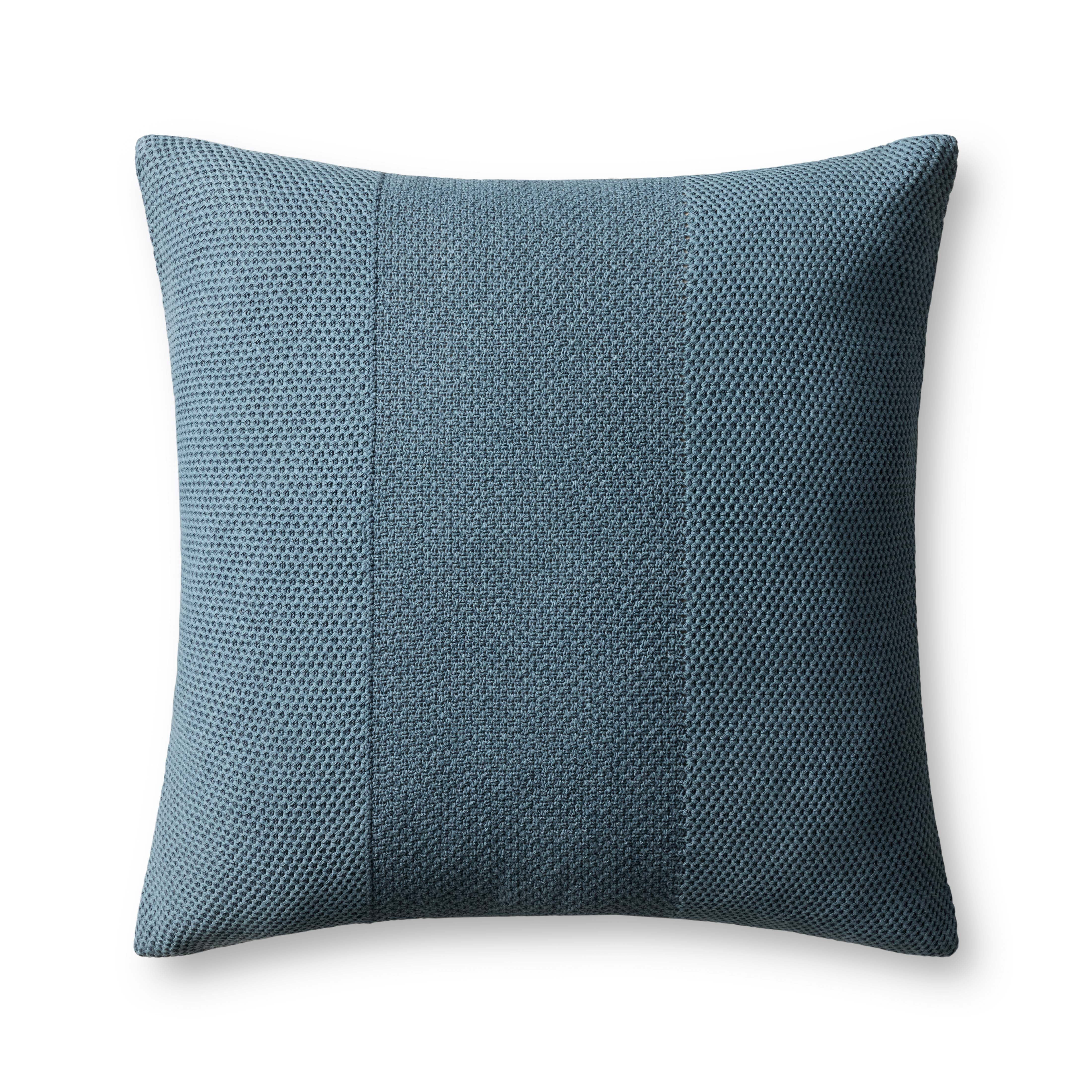 Loloi PLL0170 Blue 22'' x 22'' Decorative Pillow