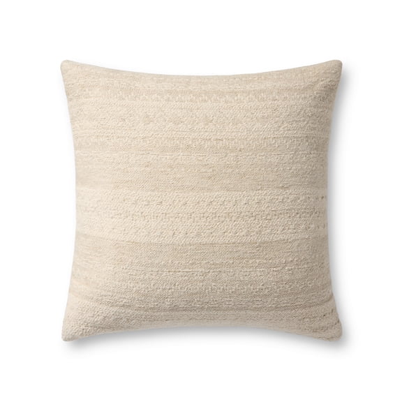 Loloi PLL0171 Natural 20'' x 20'' Decorative Pillow