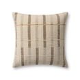 thumbnail image 1 of Loloi PLL0175 Ivory / Brown 20'' x 20'' Decorative Pillow, 1 of 3