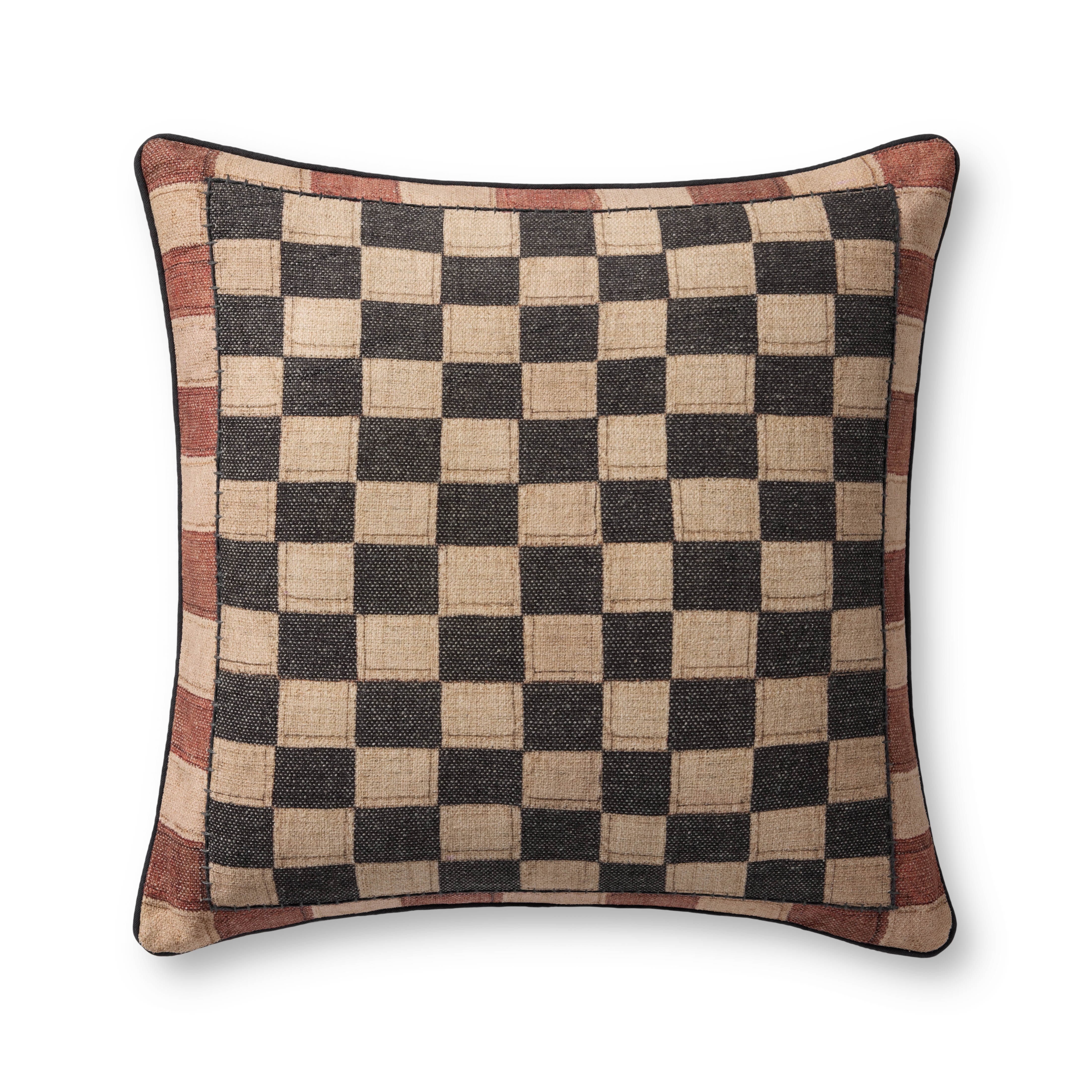 Loloi PLL0180 Multi 22'' x 22'' Decorative Pillow