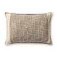 thumbnail image 1 of Loloi PLL0183 Brown / Ivory 16'' x 26'' Decorative Pillow, 1 of 3
