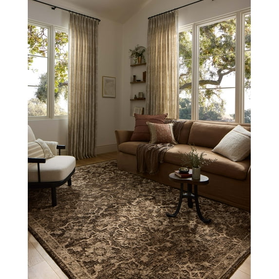 Loloi Percival Bark / Pebble 7'-9" x 9'-9" Area Rug