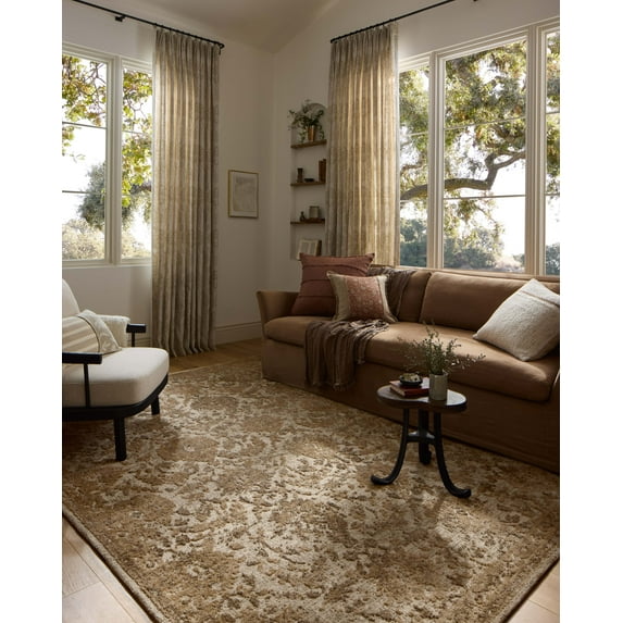Loloi Percival Ivory / Natural 8'-6" x 12' Area Rug