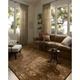 thumbnail image 1 of Loloi Percival Mocha / Sand 18" x 18" Sample Area Rug, 1 of 6