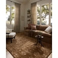 thumbnail image 1 of Loloi Percival Mocha / Sand 5'-0" x 7'-6" Area Rug, 1 of 6