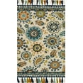 thumbnail image 1 of Loloi Promenade 3'6" x 5'6" Cowhide Rug in Ivory and Gray, 1 of 2