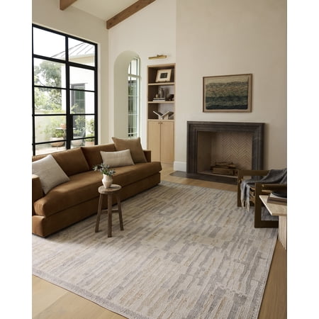 Loloi Roxie Natural / Sand 6'-3" x 9'-3" Area Rug