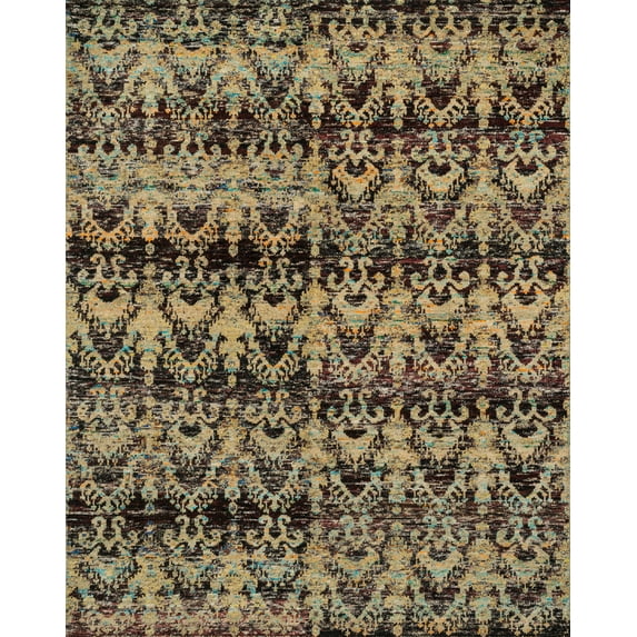 Loloi Orian 2'3" x 3'9" Shag Rug in Silver