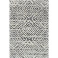 thumbnail image 1 of Loloi Rugs QNCYQC-01GTSA3360 3 ft.-3 in. x 6 ft. Quincy Power Loomed Shags Rectangle Rug, Graphite & Sand, 1 of 2