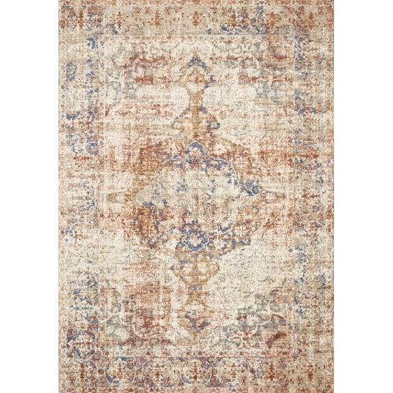 Loloi Revere REV-01 Traditional 2' 6" x 16' Runner Rug in Multi (REVRREV-01ML0026G0)