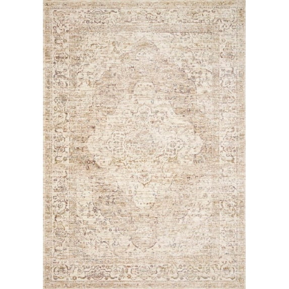 Loloi Revere REV-04 Traditional 11' 6" x 15' 6" Rectangle Rug in Ivory and Berry (REVRREV-04IVBYB6F6)