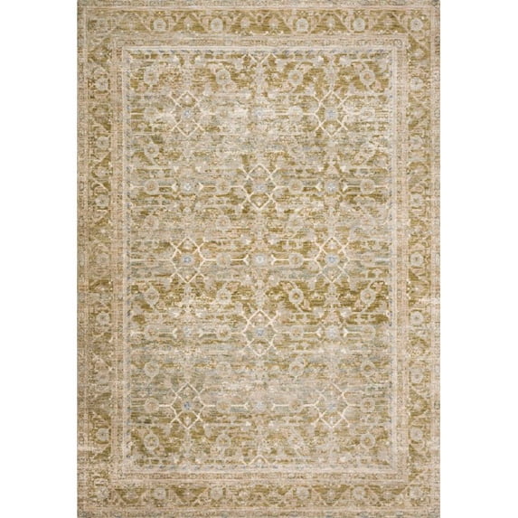 Loloi Revere REV-07 Traditional 9' 6" x 12' 5" Rectangle Rug in Avocado and Multi (REVRREV-07AVML96C5)