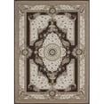 thumbnail image 1 of Loloi Rugs WELBWL-01CFIV3A57 3 ft. 10 in. x 5 ft. 7 in. Welbourne Rectangular Shape Power Loomed Area Rug, Coffee and Ivory, 1 of 2