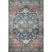 Loloi Skye Denim / Brick 2-0 x 5-0 Area Rug