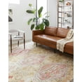 thumbnail image 1 of Loloi Skye Gold / Blush 8'-0" x 8'-0" Round Area Rug, 1 of 7
