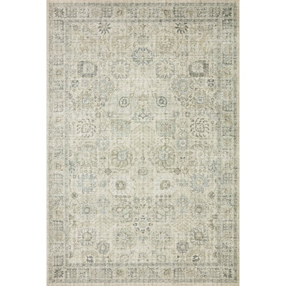 Loloi Skye Natural / Sage 2'-0" x 5'-0" Area Rug