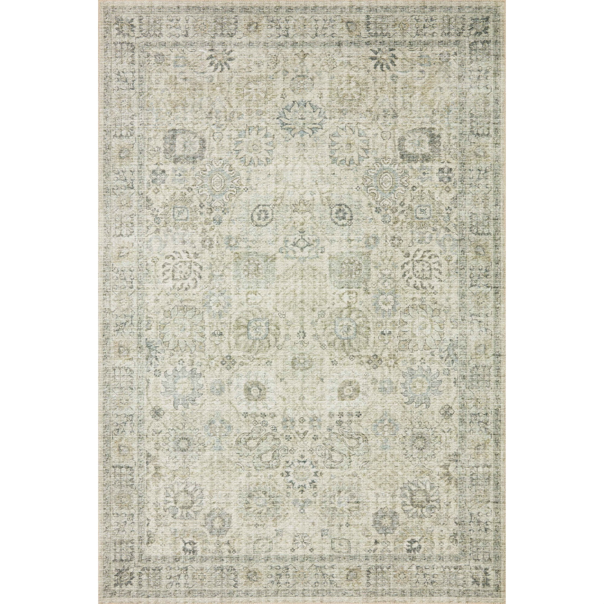 SKY-14 Natural, Sage 2-6" x 10-0" Size Rug