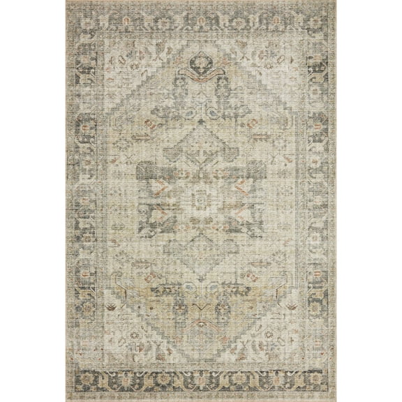 Loloi Skye Natural / Sand 8'-0" x 8'-0" Round Area Rug