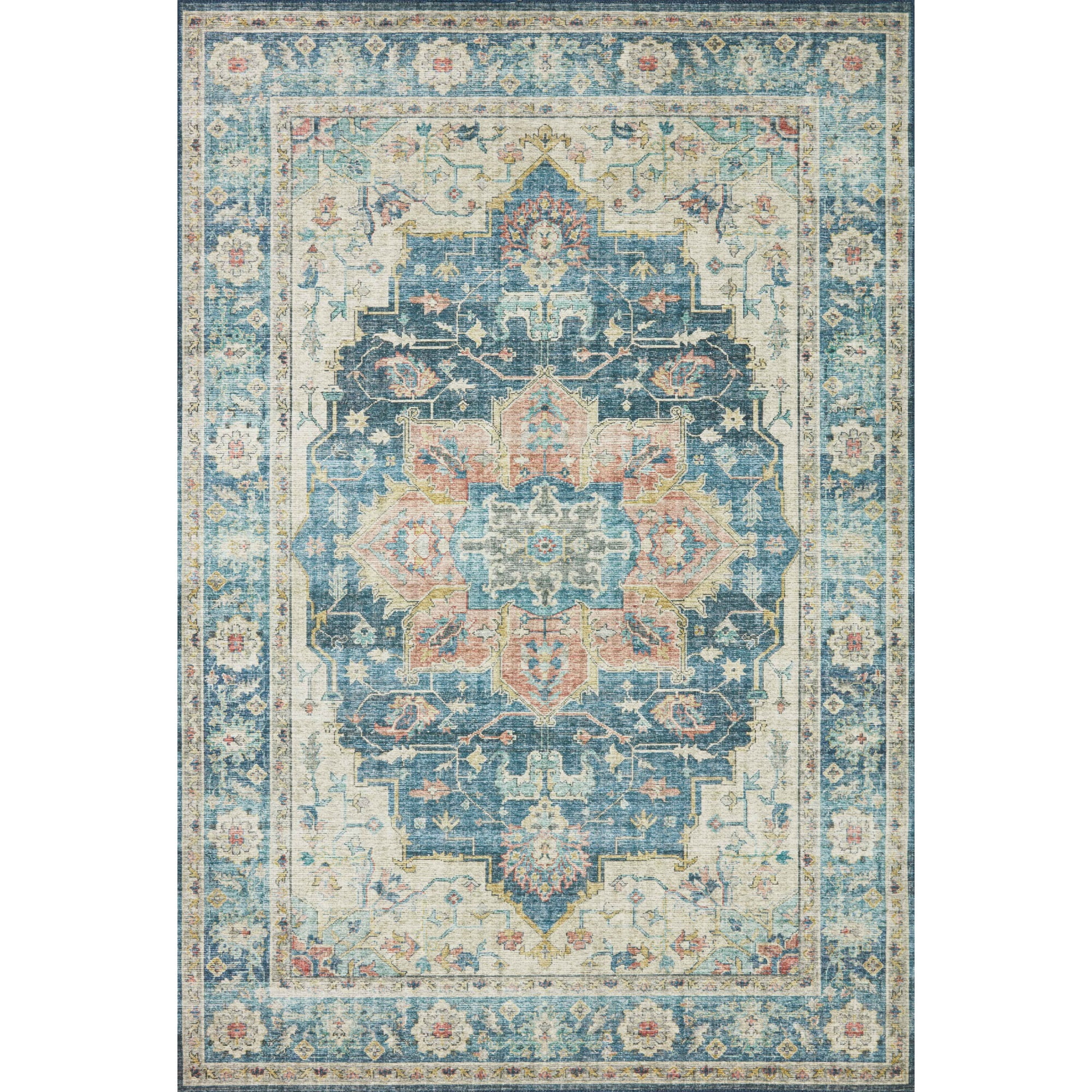 Loloi Skye Ocean / Multi 2'-0" x 5'-0" Area Rug