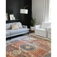 thumbnail image 1 of Loloi Skye Rust / Blue 2'-6" x 10'-0" Area Rug, 1 of 8