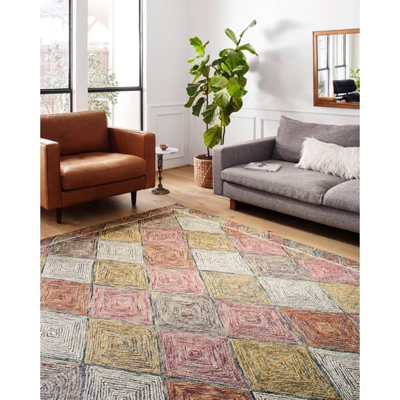 Loloi Spectrum Turquoise / Fiesta 2'-0" x 5'-0" Area Rug