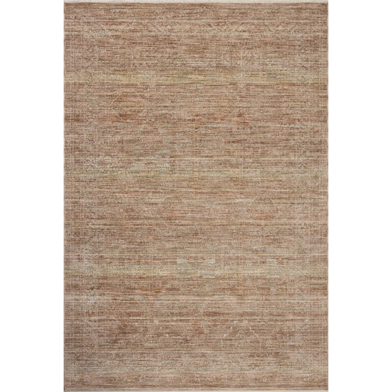 Loloi Tabitha Clay / Natural 5'-3" x 7'-9" Area Rug
