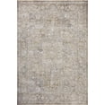 thumbnail image 1 of Loloi Tabitha Khaki / Slate 18" x 18" Sample Rug, 1 of 6