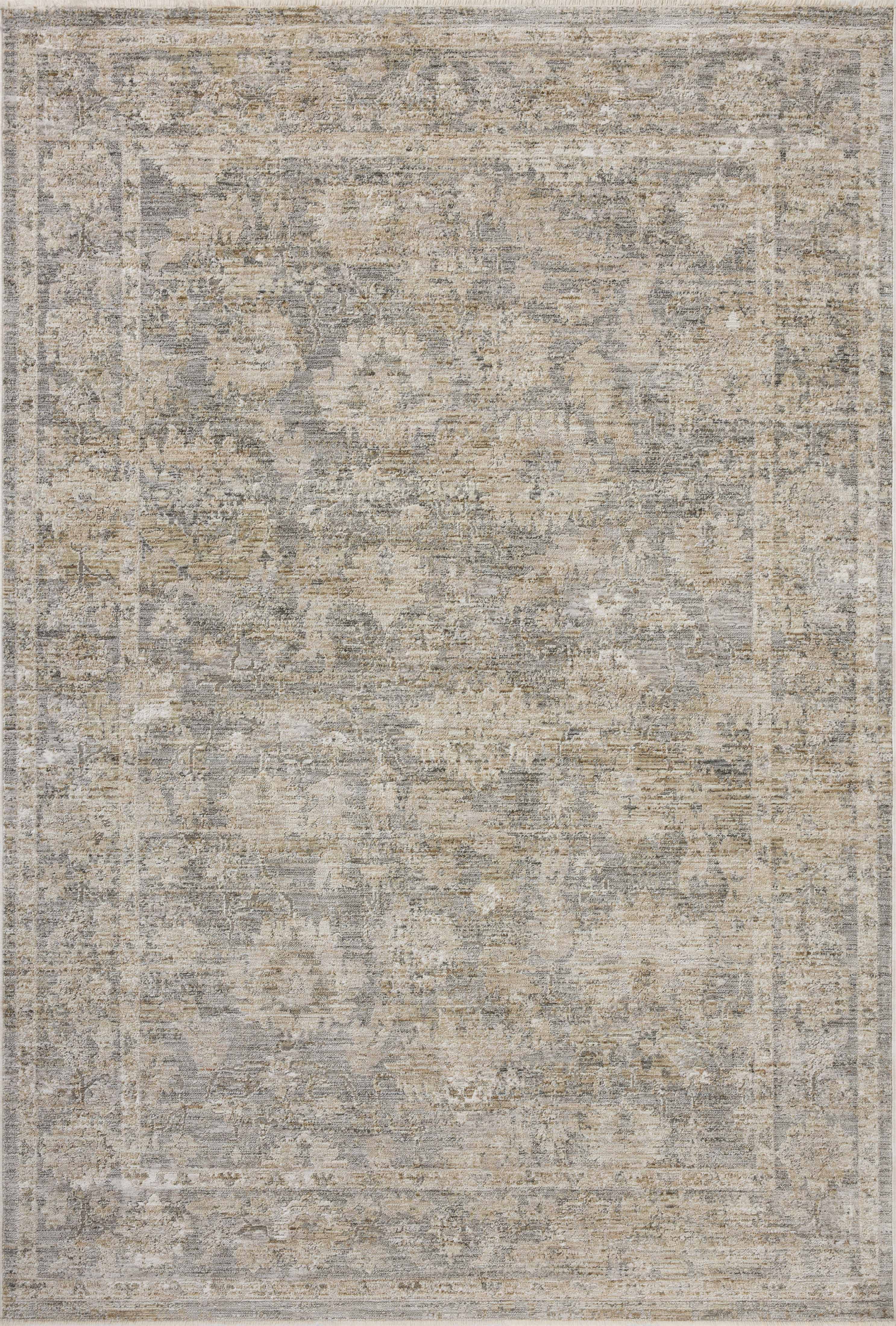 Loloi Tabitha Slate / Natural 7'-10" x 10' Area Rug
