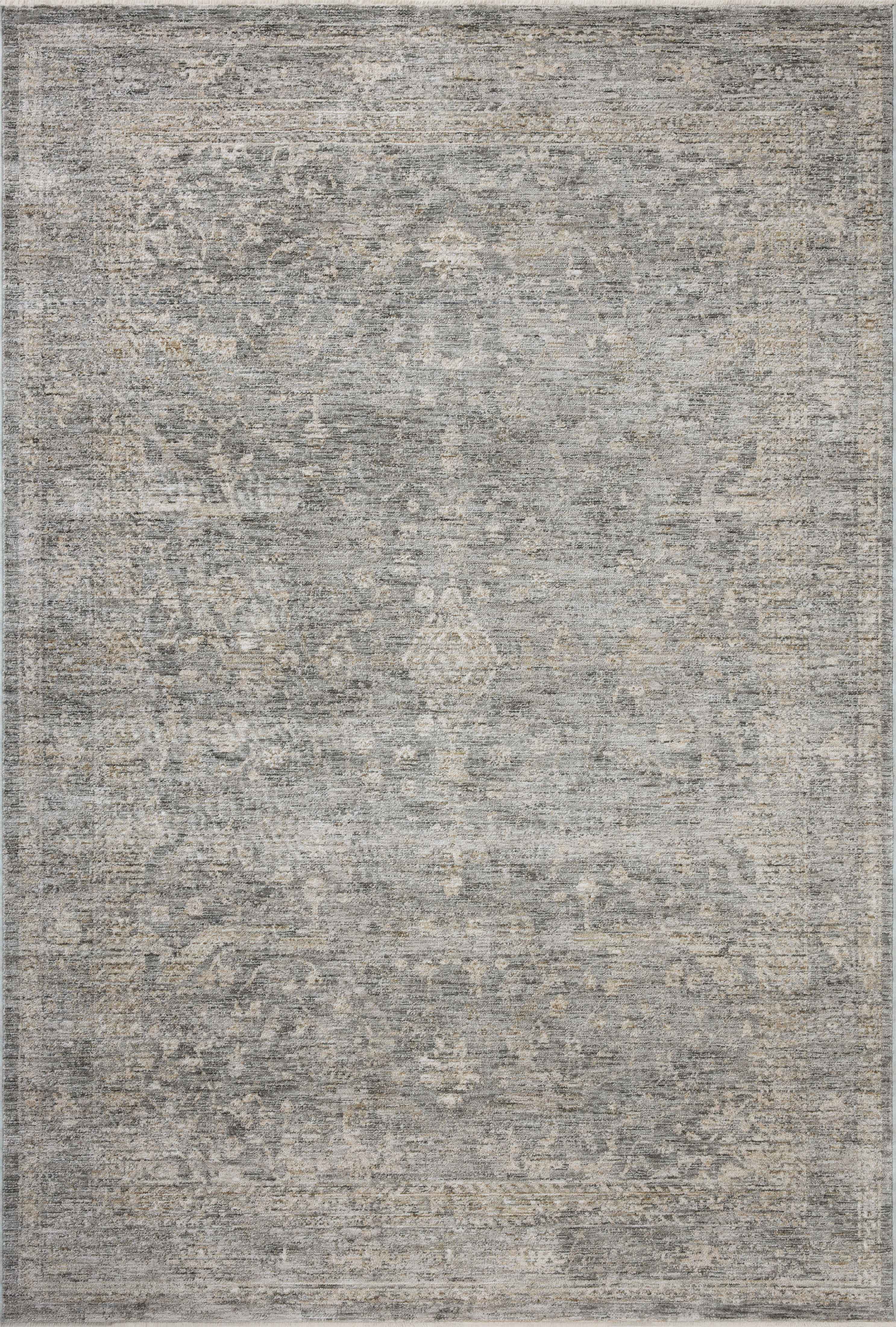 Loloi Tabitha Stone / Natural 5'-3" x 7'-9" Area Rug