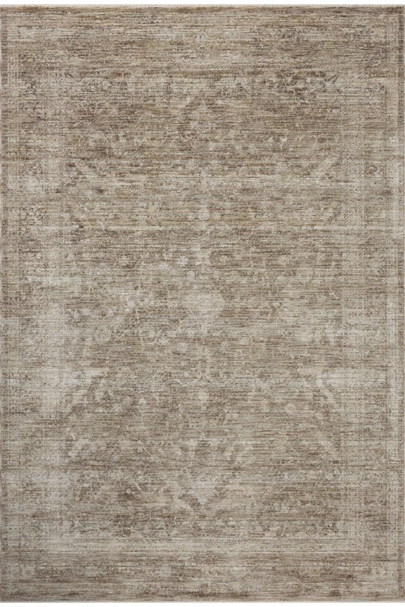 Tabitha Taupe / Pebble 18" x 18" Sample Rug