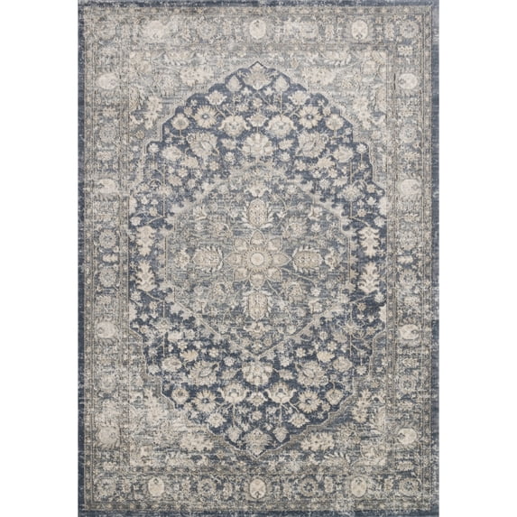 Loloi Teagan Denim / Mist 7'-11" x 10'-6" Area Rug
