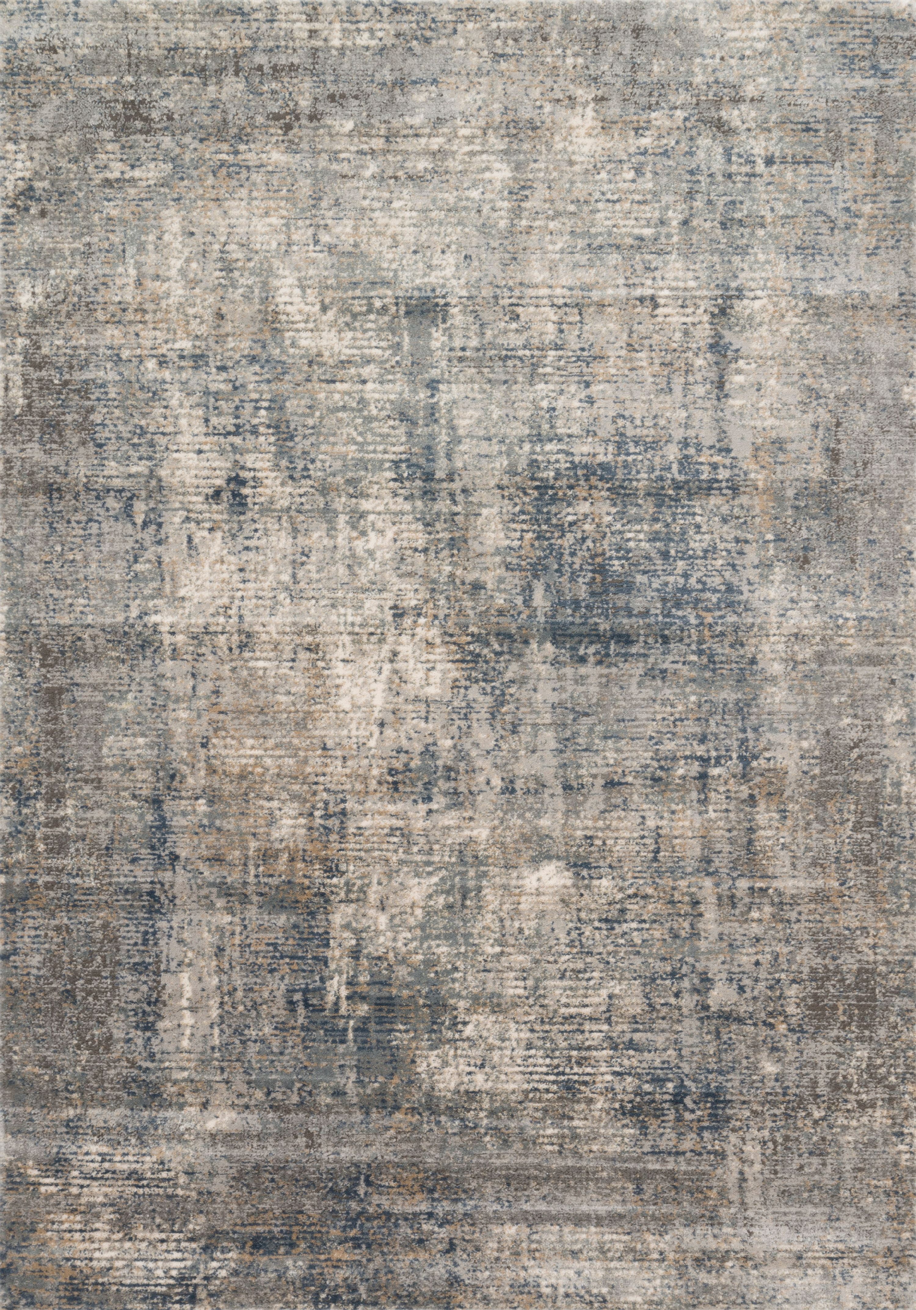 Loloi Teagan Denim / Slate 2'-8" x 13' Runner Rug