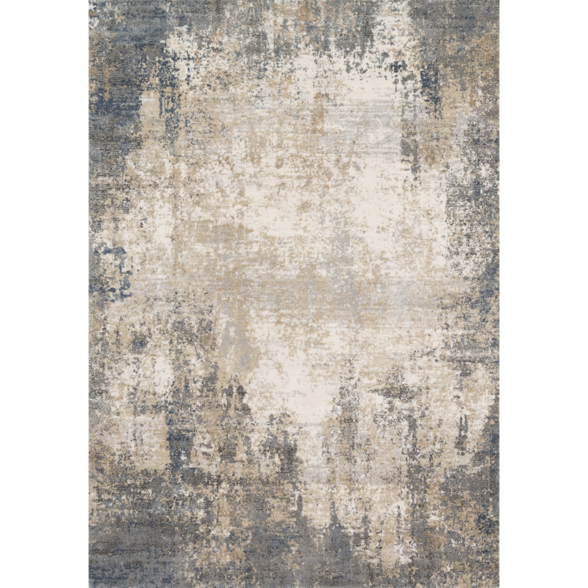 Loloi Teagan Ivory / Mist 2'-8" x 10'-6" Runner Rug