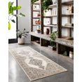 thumbnail image 1 of Loloi Teagan Oatmeal / Ivory 2'-8" x 13' Runner Rug, 1 of 6