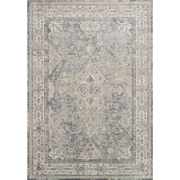 Loloi Teagan Sky / Natural 9'-9" x 13'-6" Area Rug